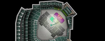 Seat view from General Admission Left