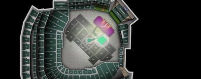 Seat view from General Admission Right