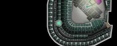 Seat view from Legends Club