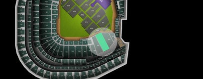 Seat view from 100 Level