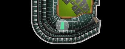 Seat view from 100 Level