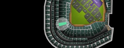 Seat view from 100 Level