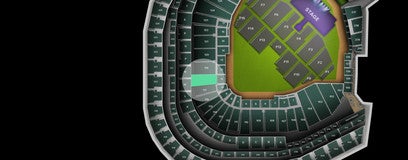 Seat view from 100 Level