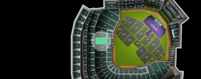 Seat view from 100 Level