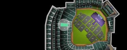 Seat view from 100 Level