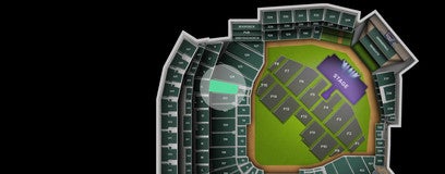 Seat view from 100 Level