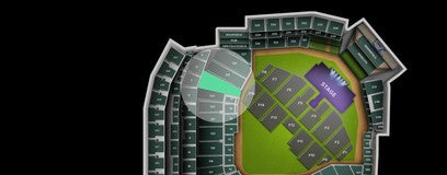 Seat view from 100 Level