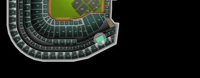 Seat view from 200 Level