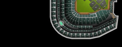 Seat view from 200 Level