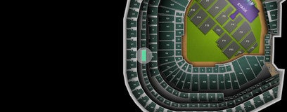 Seat view from 200 Level