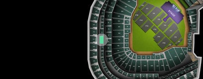 Seat view from 200 Level