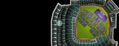 Seat view from 200 Level