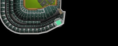 Seat view from 300 Level