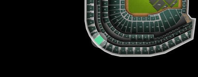 Seat view from 300 Level