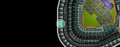 Seat view from 300 Level