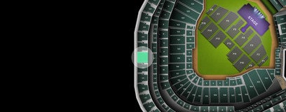 Seat view from 300 Level