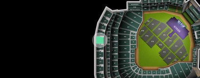 Seat view from 300 Level