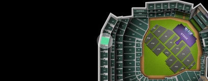 Seat view from 300 Level