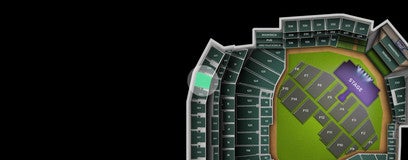 Seat view from 300 Level