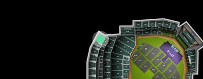 Seat view from 300 Level