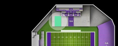 Seat view from Lower