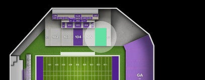 Seat view from 