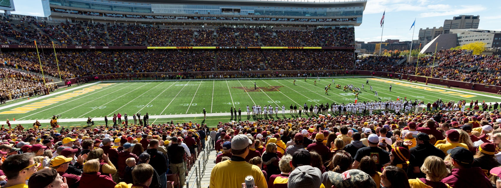 Seat view from Lower Sideline