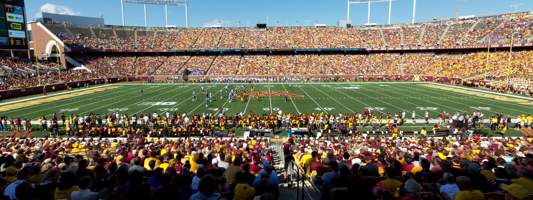 Seat view from Lower Sideline