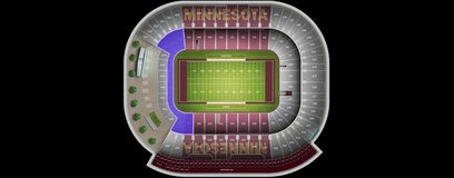 Seat view from Endzone
