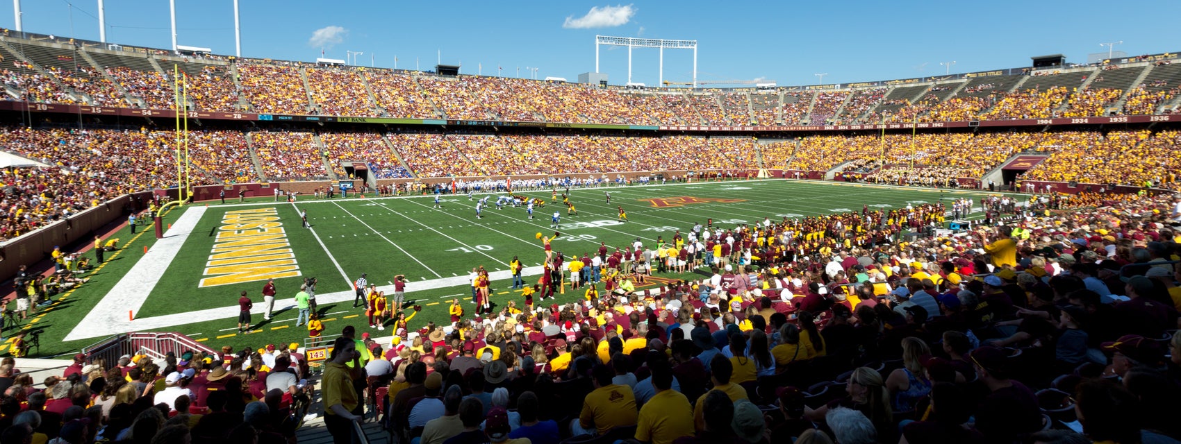 Seat view from Lower Sideline