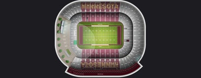 Seat view from Lower Endzone