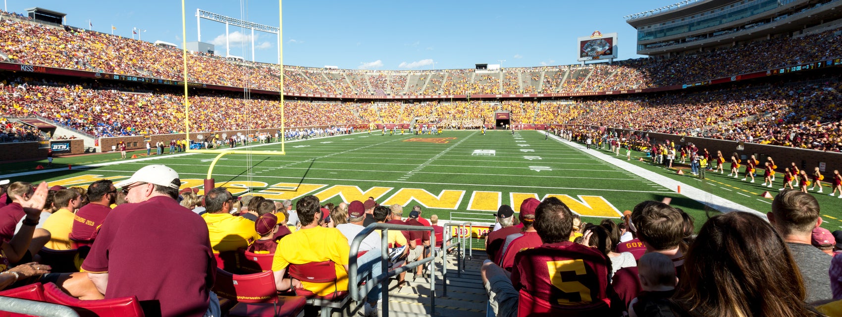 Seat view from Lower Endzone