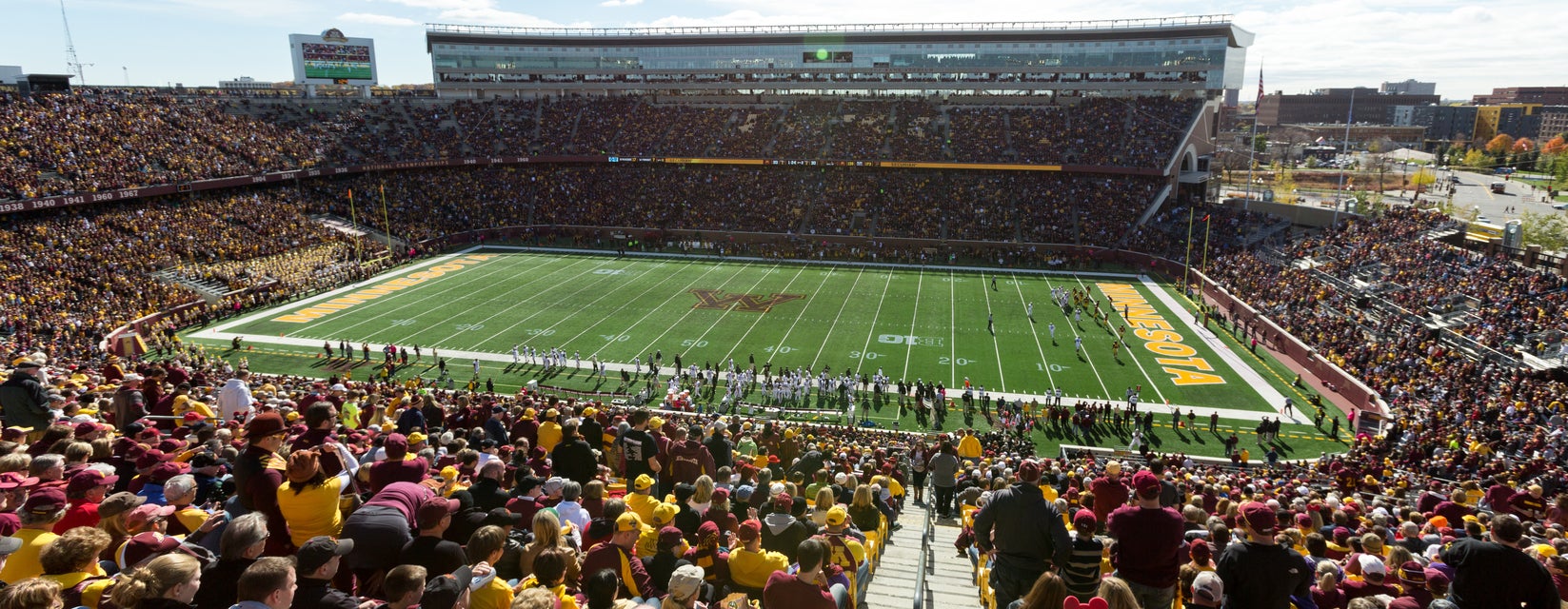 Seat view from Upper Sideline