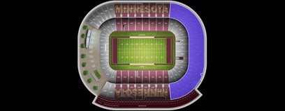 Seat view from Endzone
