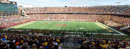 Seat view from Upper Sideline