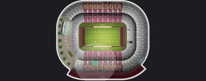 Seat view from Upper Sideline