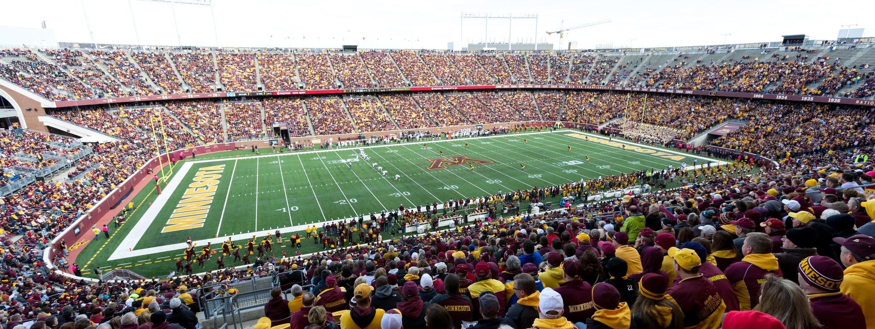 Seat view from Upper Sideline
