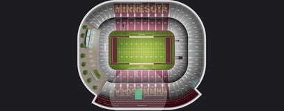 Seat view from Club
