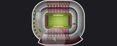 Seat view from Club
