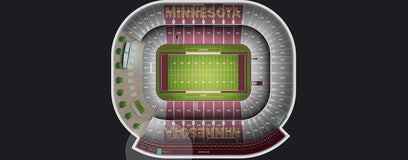 Seat view from Indoor Club