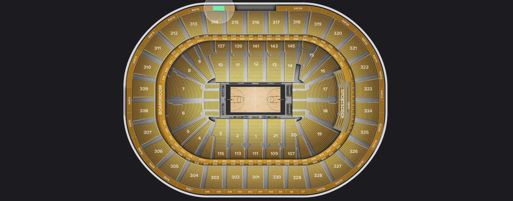 Seat view from Rafter