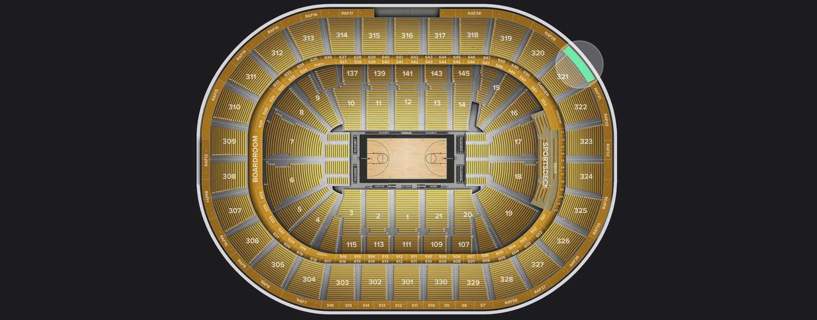 Seat view from Rafter