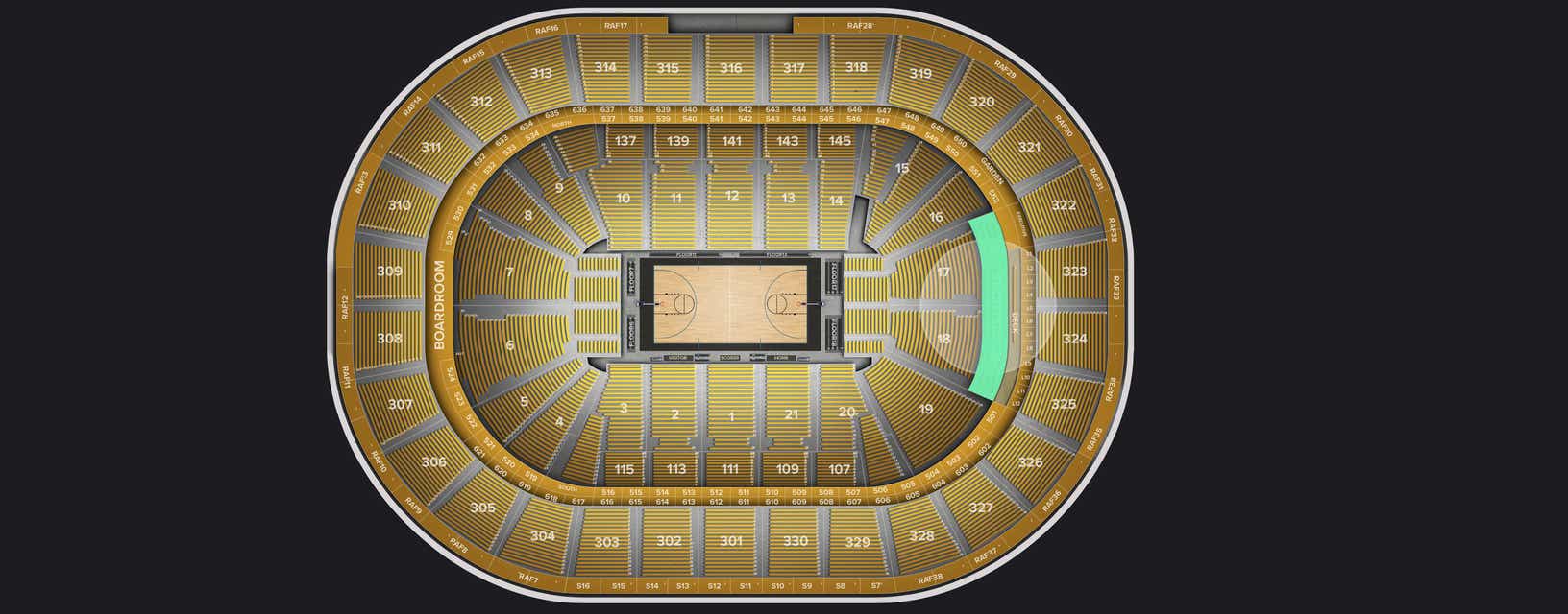 Seat view from Sportsdeck