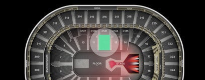 Seat view from Loge