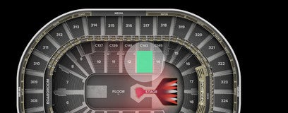 Seat view from Loge