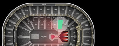 Seat view from Loge
