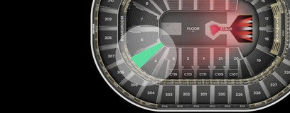 Seat view from Loge
