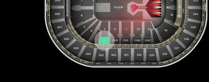 Seat view from Club