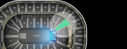 Seat view from Loge