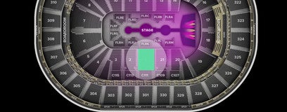 Seat view from Loge